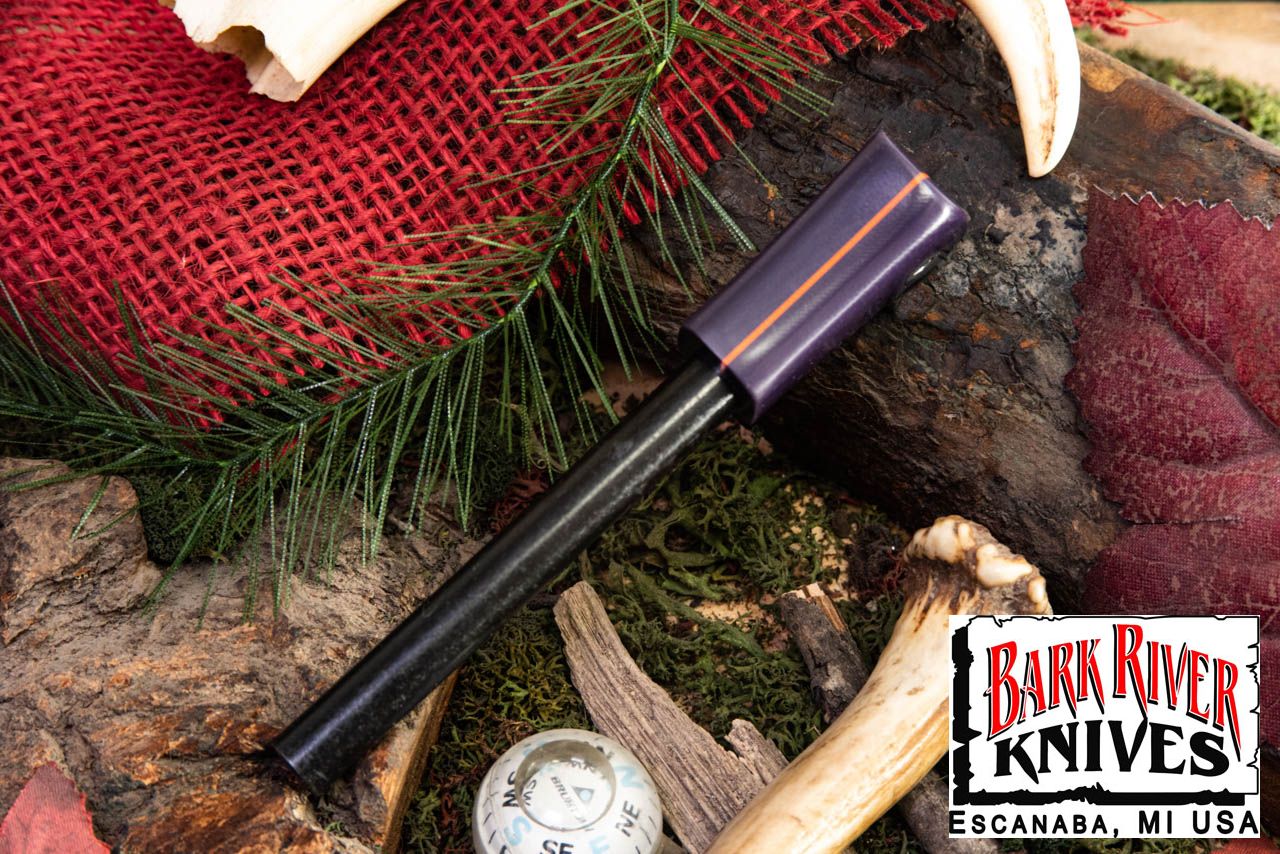 ファイヤースチール パープル G-10 - オレンジ ライナー