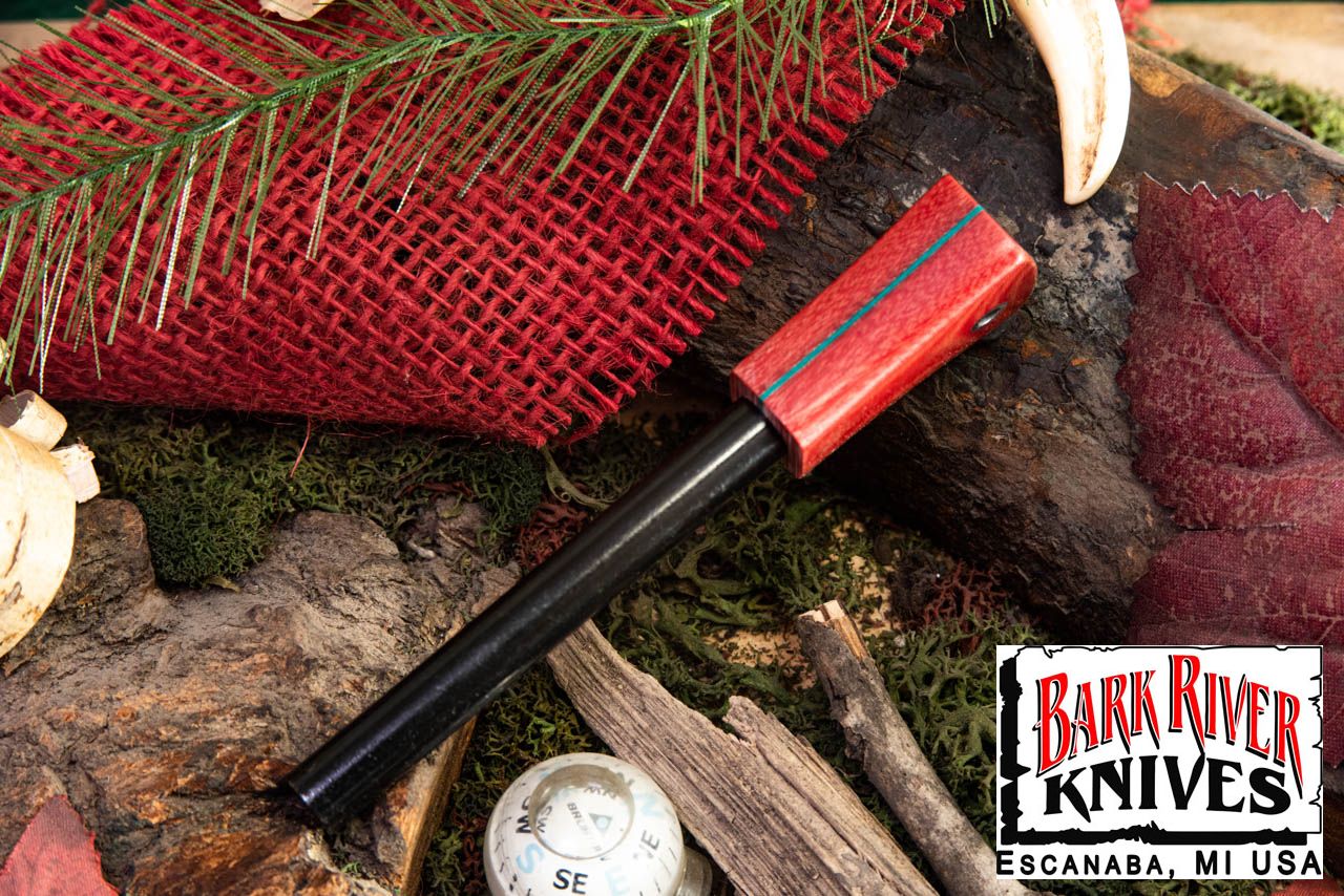 ファイヤースチール レッド リネン マイカルタ - グリーン ライナー