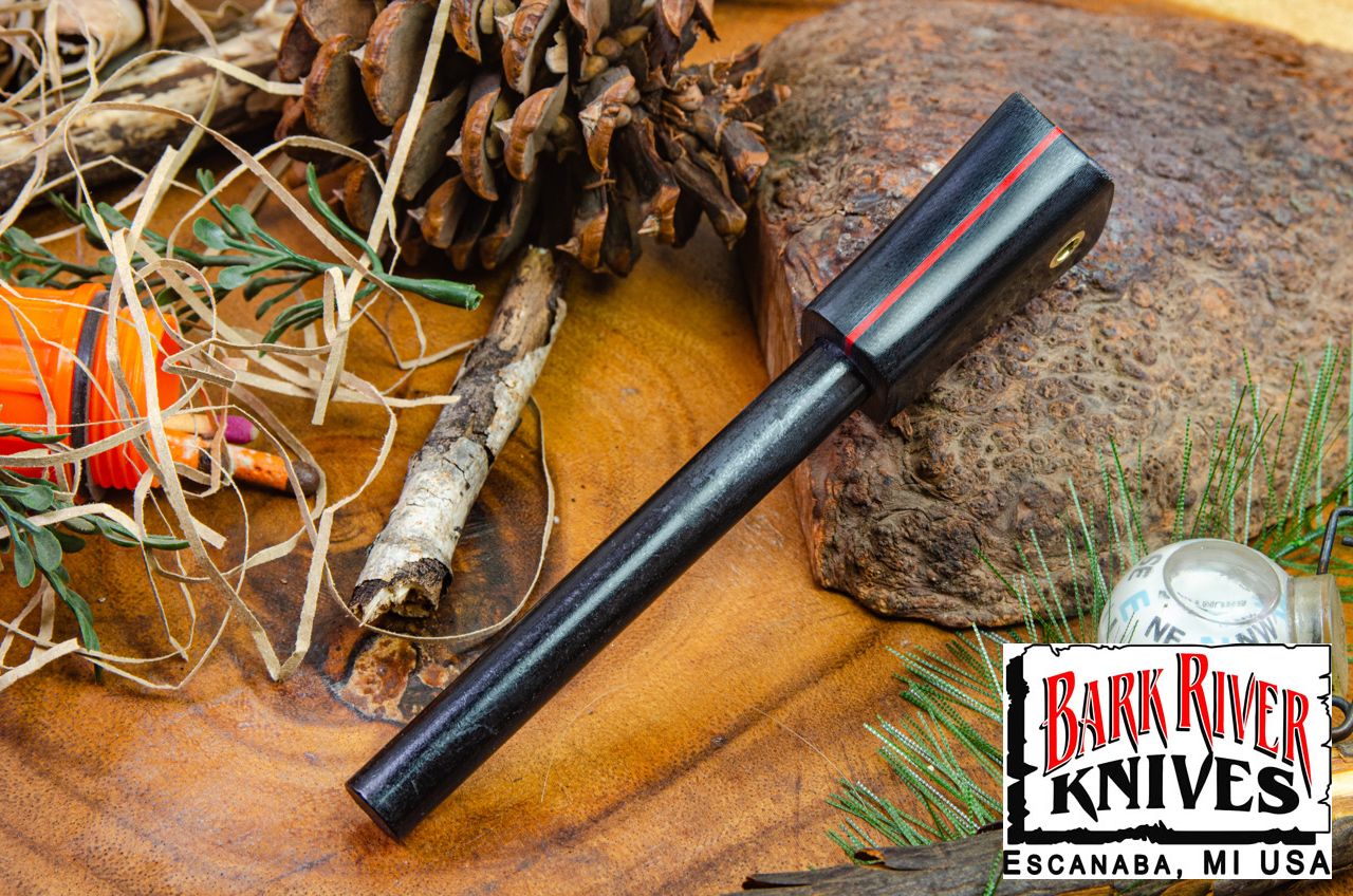 ファイヤースチール ブラックリネンマイカルタ - レッド ライナー