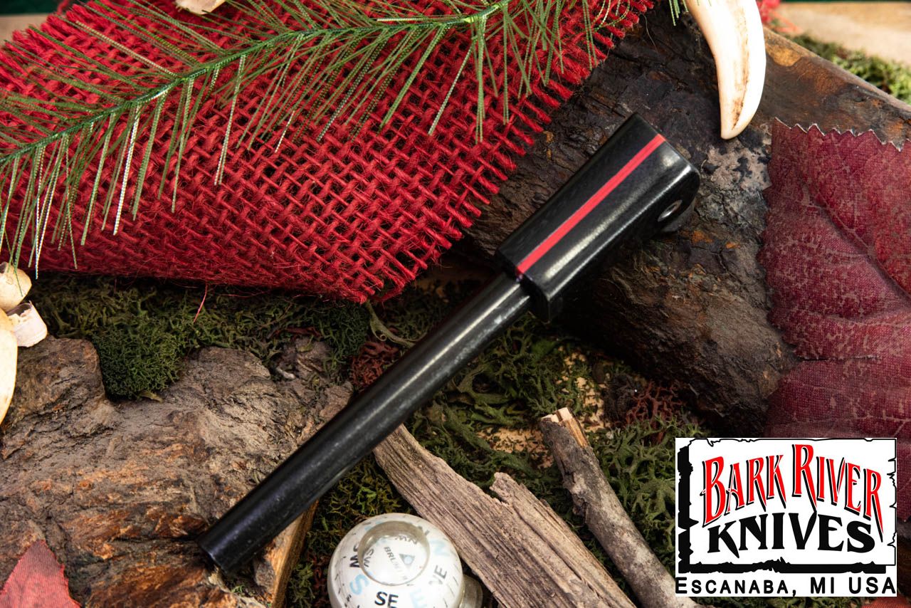 ファイヤースチール ブラック G-10 - レッド ライナー