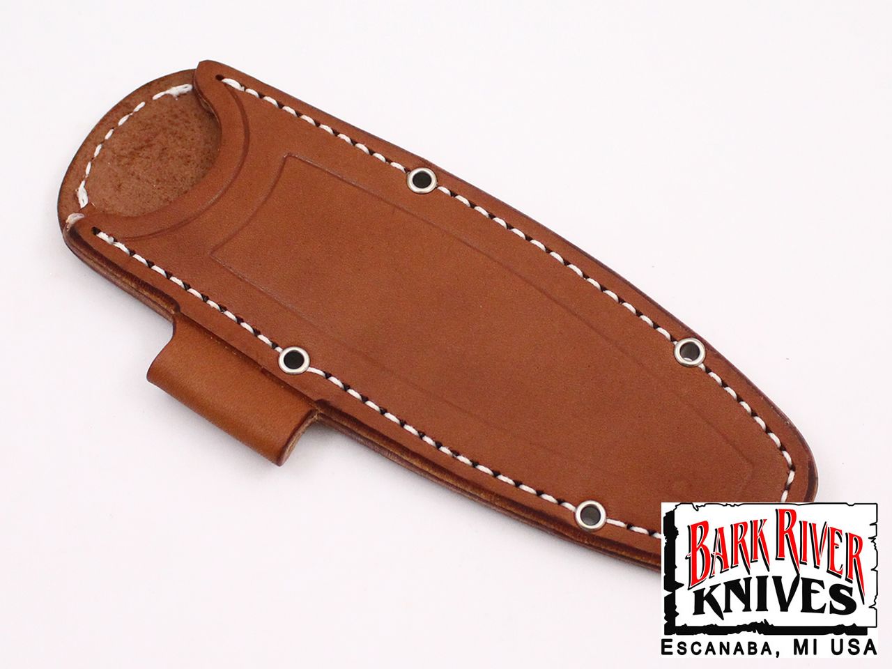 ダコタ ミディアム シース ウィズ ファイヤースチール ループ - ブラウン