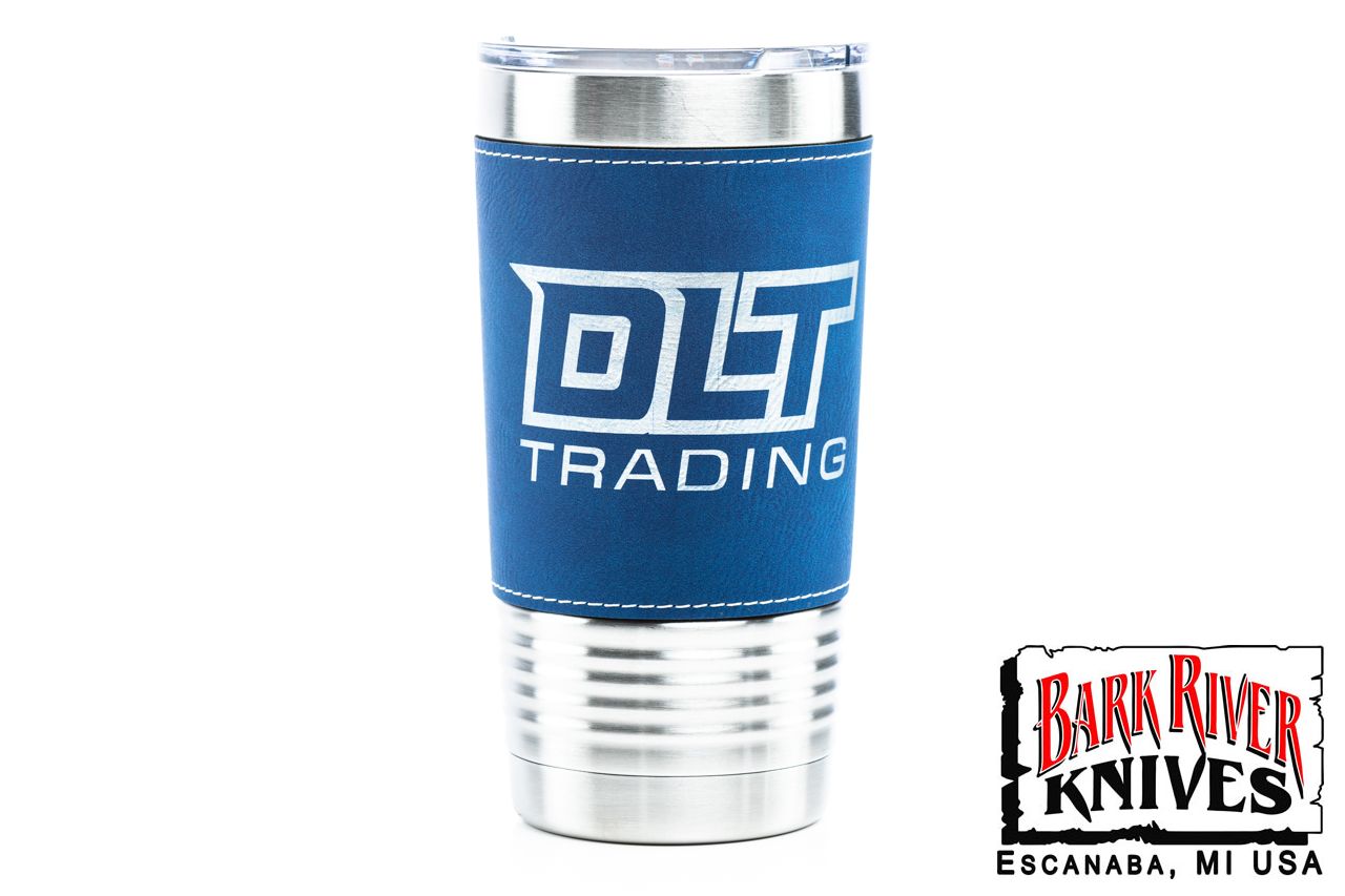 DLT トレーディング20oz インスリテッド タンブラー ブルー レザー