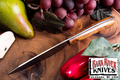 バークリバー ペティ Z CPM-154 デザートアイアンウッドバール - ブラック ライナー - モザイクピン #1