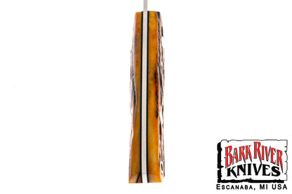 ミニ カラハリスポーツマン CPM-154 アンバー スタッグ ボーン - ブラック ライナー #10