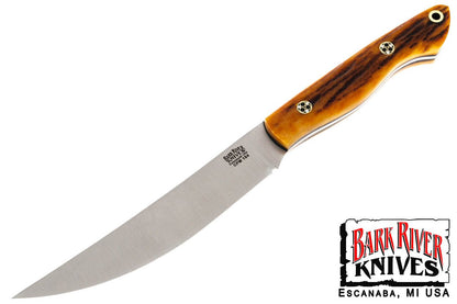 ミニ カラハリスポーツマン CPM-154 アンバー スタッグ ボーン - ブラック ライナー - モザイクピン #4