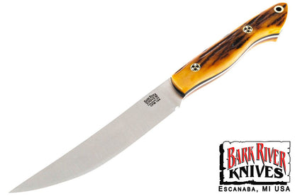 ミニ カラハリスポーツマン CPM-154 アンバー スタッグ ボーン - ブラック ライナー - モザイクピン #6