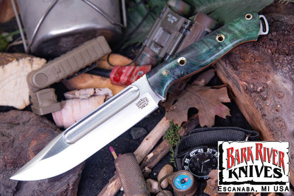 バークリバー スクワッドリーダー II 3V フォレスト グリーン メイプルバール - オレンジライナー - モザイクピン