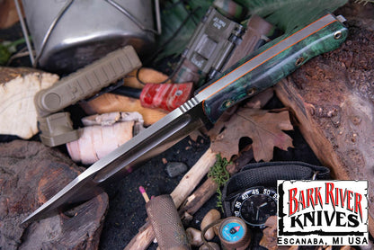 バークリバー スクワッドリーダー II 3V フォレスト グリーン メイプルバール - オレンジライナー - モザイクピン