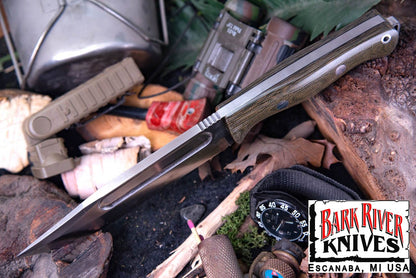 バークリバー スクワッドリーダー II 3V グリーン キャンバス マイカルタ - ブラック ライナー