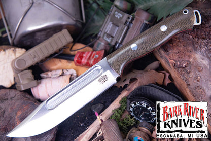 バークリバー スクワッドリーダー II 3V グリーン キャンバス マイカルタ - レッドライナー