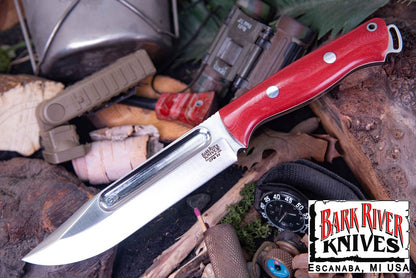 バークリバー スクワッドリーダー II 3V レッド リネン マイカルタ - ホワイト ライナー