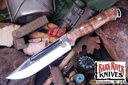 バークリバー スクワッドリーダー II 3V タン メイプルバール - イエローライナー - モザイクピン