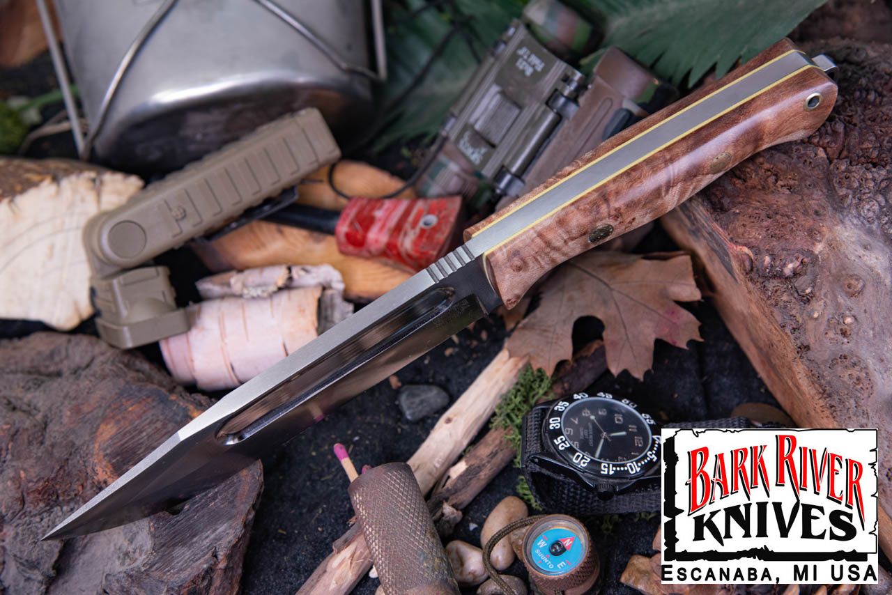 バークリバー スクワッドリーダー II 3V タン メイプルバール - イエローライナー - モザイクピン