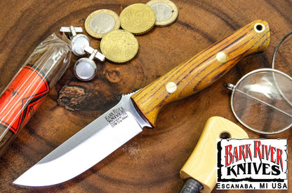 バークリバー ブラボー EDC Cru-Wear オーセージ オレンジ - グリーンライナー - ブラスピン #1