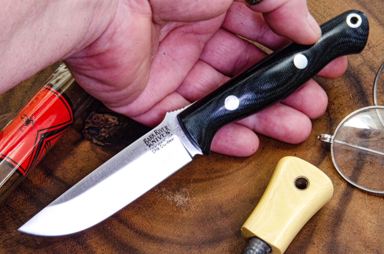 バークリバー ブラボー EDC Cru-Wear グリーン キャンバス マイカルタ - ランプレス