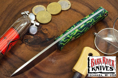バークリバー ブラボー EDC Cru-Wear IBN ダマカルタ - ブラック グリーンライナー - ランプレス #1
