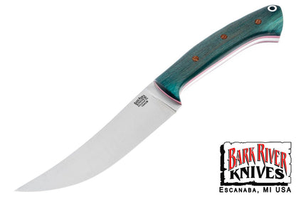 バークリバー フォックスリバー トレイリング ポイント 154CM ターコイズ メイプルバール - シック ピンク ライナー - ナチュラル ピン #1