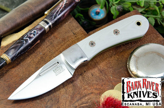 バークリバー エッセンシャル MagnaCut バトルシップ グレー G-10 - トキシック グリーンライナー - モザイクピン