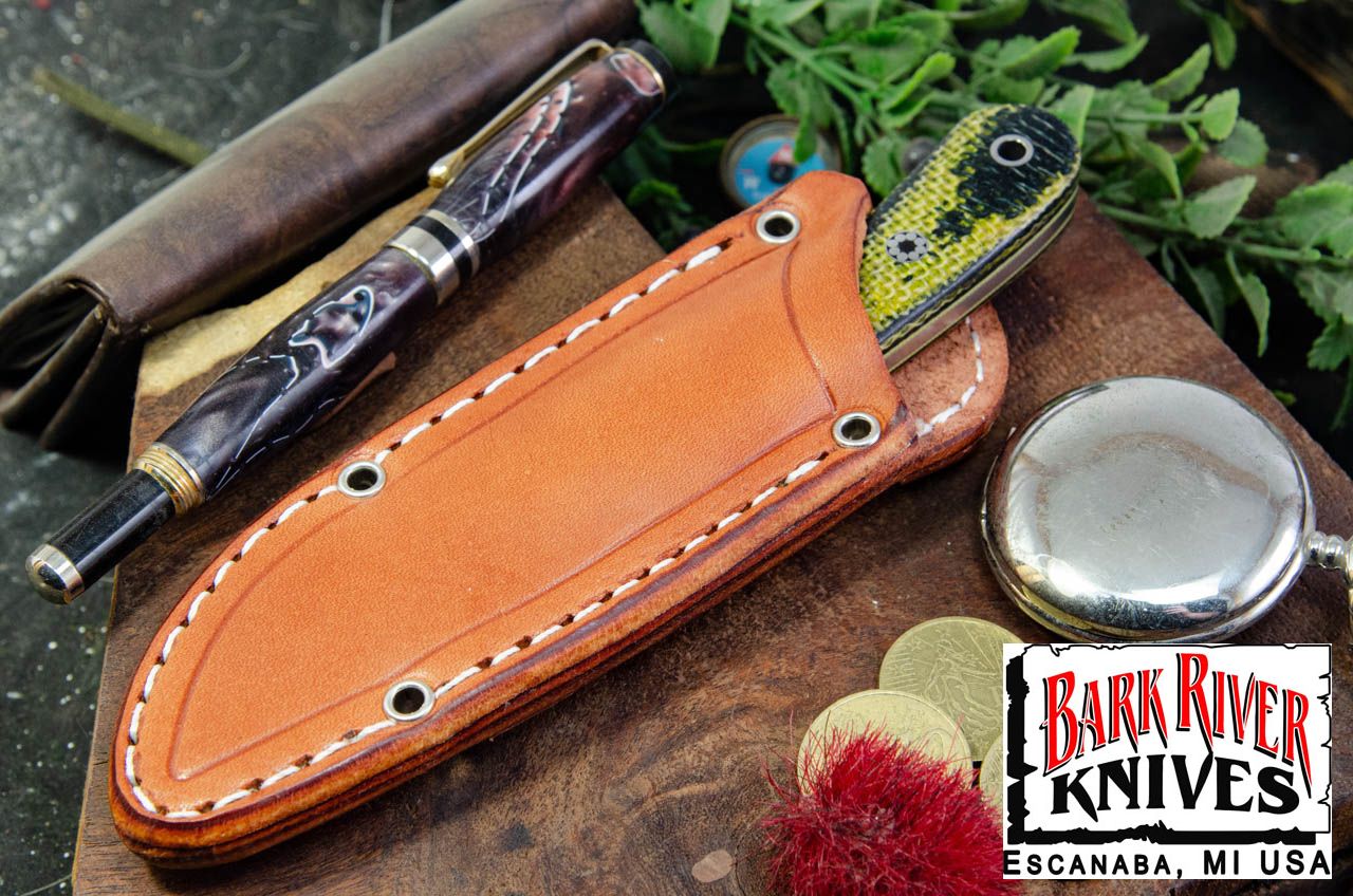 バークリバー エッセンシャル MagnaCut イエロー ＆ ブラック タイガーテイル メイプルバール - シー ブルーライナー