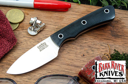 バークリバー PSK EDC MagnaCut ブラック キャンバス マイカルタ - ブルーライナー - ホローピン