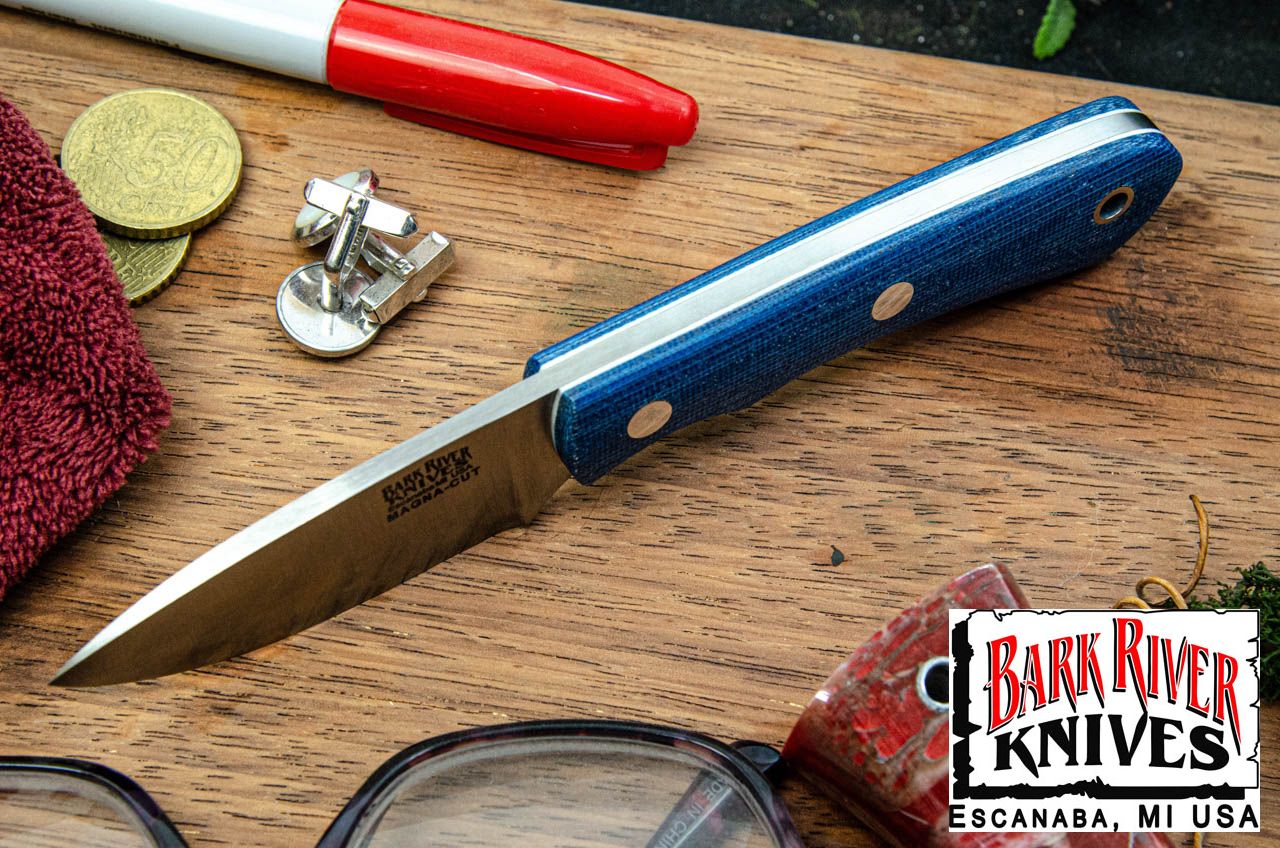 バークリバー PSK EDC MagnaCut ブルー デニム マイカルタ - ホワイト ライナー