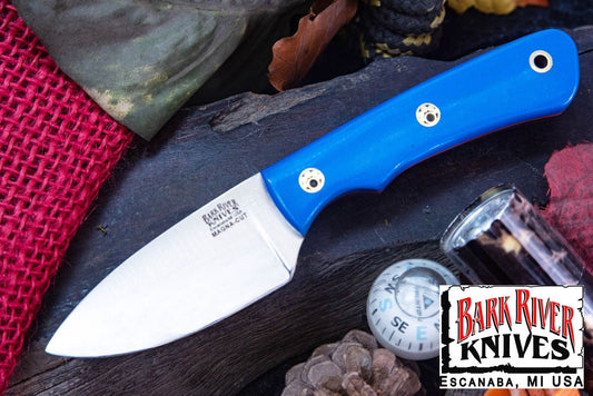 バークリバー PSK EDC MagnaCut ブルー グロウ G-10 - オレンジライナー - モザイクピン