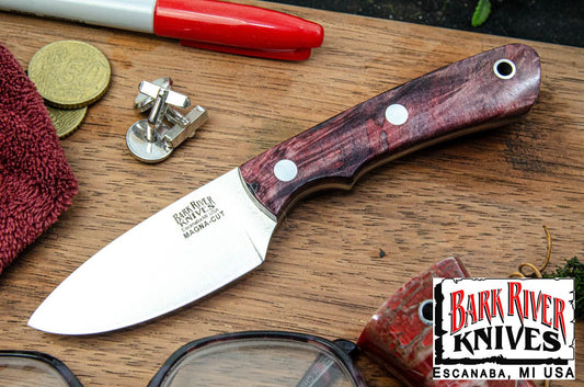 バークリバー PSK EDC MagnaCut チェリー メイプルバール - グレー ライナー #2