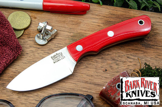 バークリバー PSK EDC MagnaCut チェリー レッド G-10