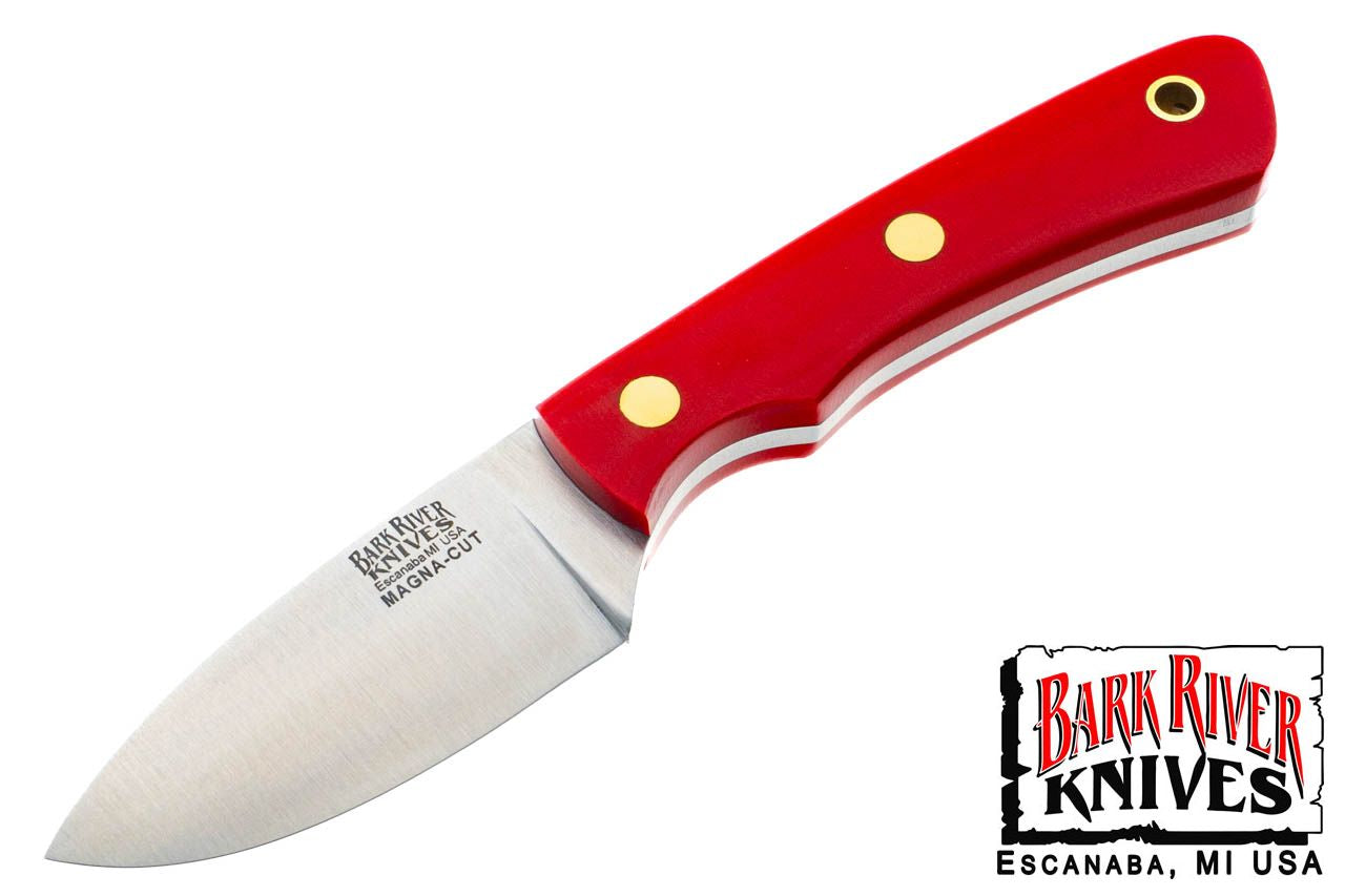 バークリバー PSK EDC MagnaCut チェリー レッド G-10 - ブラスピン