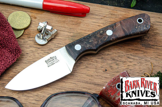 バークリバー PSK EDC MagnaCut チョコレート メイプルバール - グレー ライナー