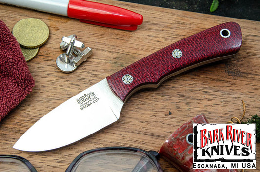 バークリバー PSK EDC MagnaCut ブラボー バーラップ マイカルタ - ホワイト ライナー - モザイクピン