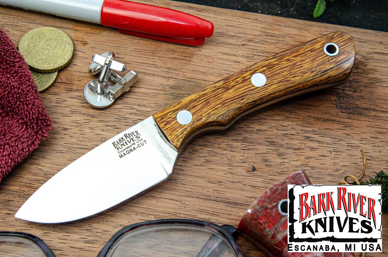 バークリバー PSK EDC MagnaCut デザートアイアンウッド - ブラック ライナー #3