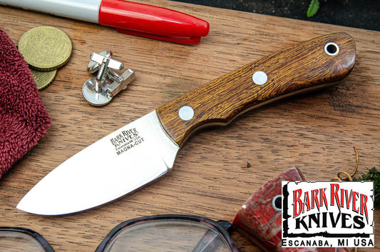 バークリバー PSK EDC MagnaCut デザートアイアンウッド - ブラック ライナー #5