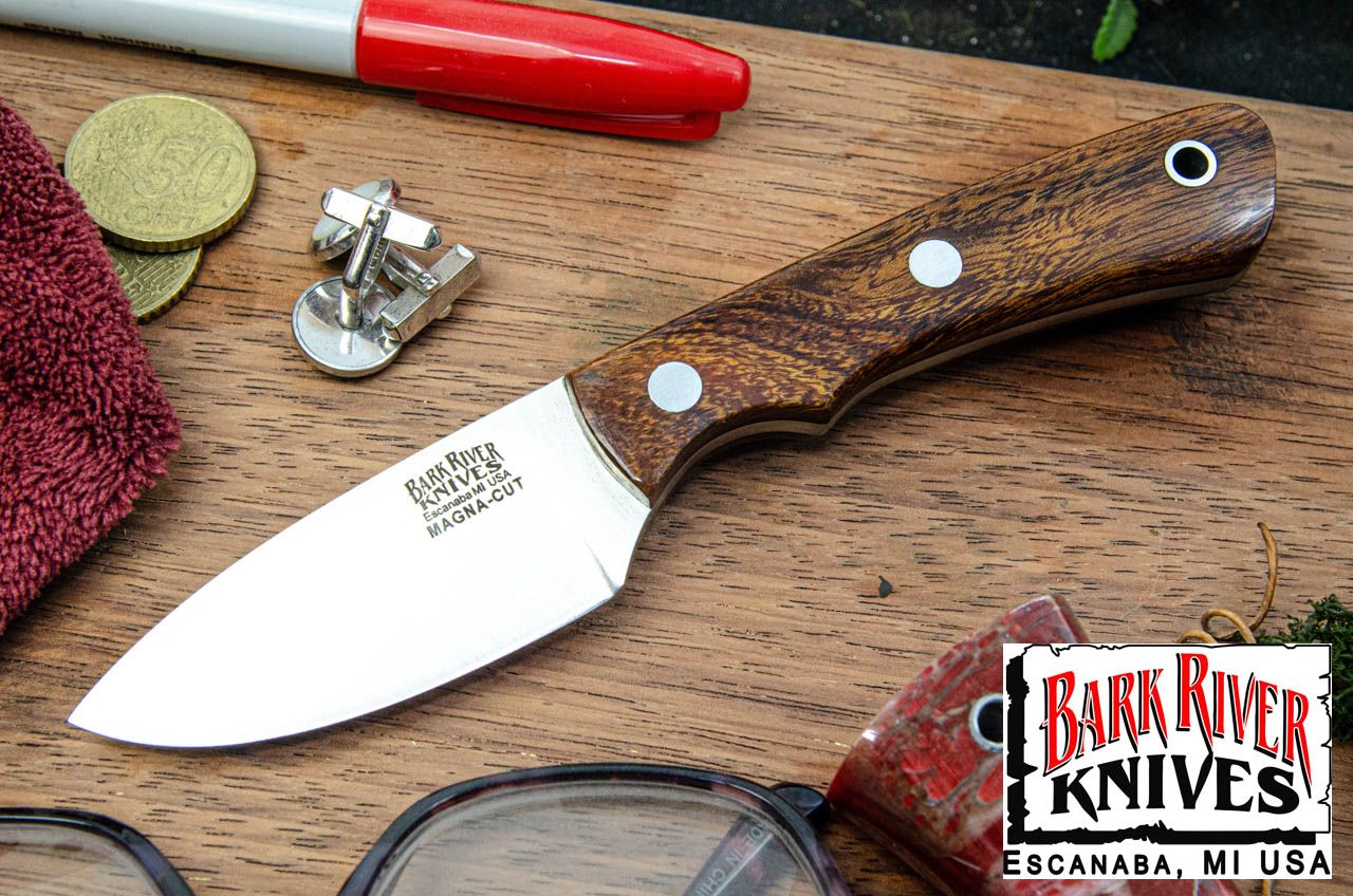 バークリバー PSK EDC MagnaCut デザートアイアンウッド - ブラック ライナー #9