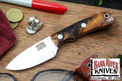 バークリバー PSK EDC MagnaCut デザートアイアンウッドバール - ブラック ライナー #1