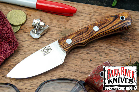 バークリバー PSK EDC MagnaCut デザートアイアンウッドバール - レッドライナー