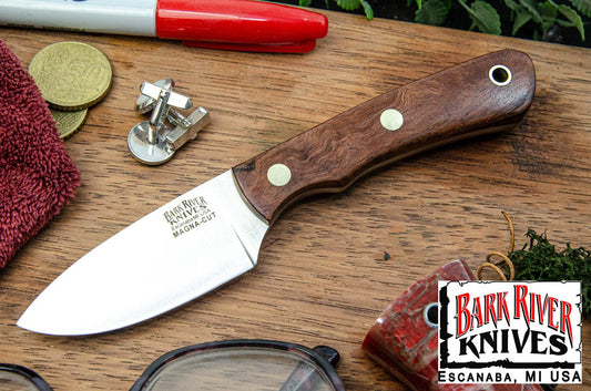 バークリバー PSK EDC MagnaCut ユーカリ バール - ブラスピン