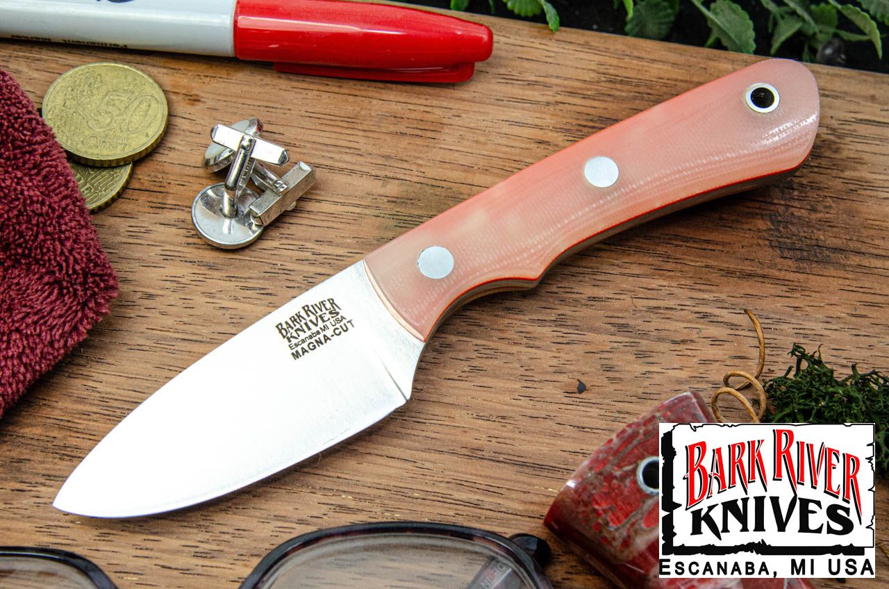 バークリバー PSK EDC MagnaCut ゴーストグリーンジェイド G-10 - オレンジライナー