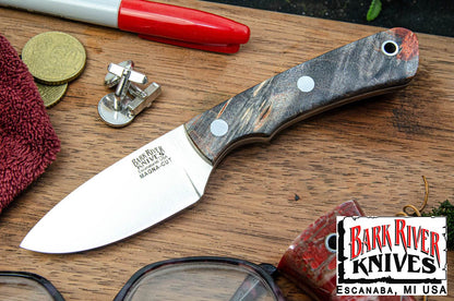 バークリバー PSK EDC MagnaCut グレー ＆ コッパー メイプルバール - ホワイト ライナー