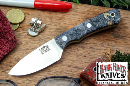 バークリバー PSK EDC MagnaCut グレー ＆ ゴールド メイプルバール - コヨーテ ブラウン ライナー