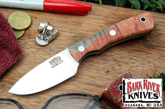 バークリバー PSK EDC MagnaCut グレー ＆ ラセット メイプルバール - グリーンライナー