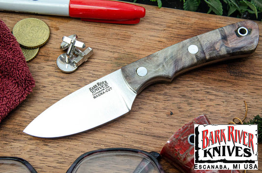 バークリバー PSK EDC MagnaCut グレー ＆ タン タイガーテイル メイプルバール