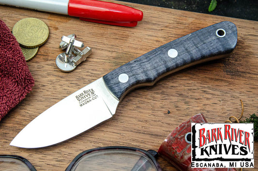 バークリバー PSK EDC MagnaCut グレー タイガーテイル メイプルバール - コヨーテ ブラウン ライナー