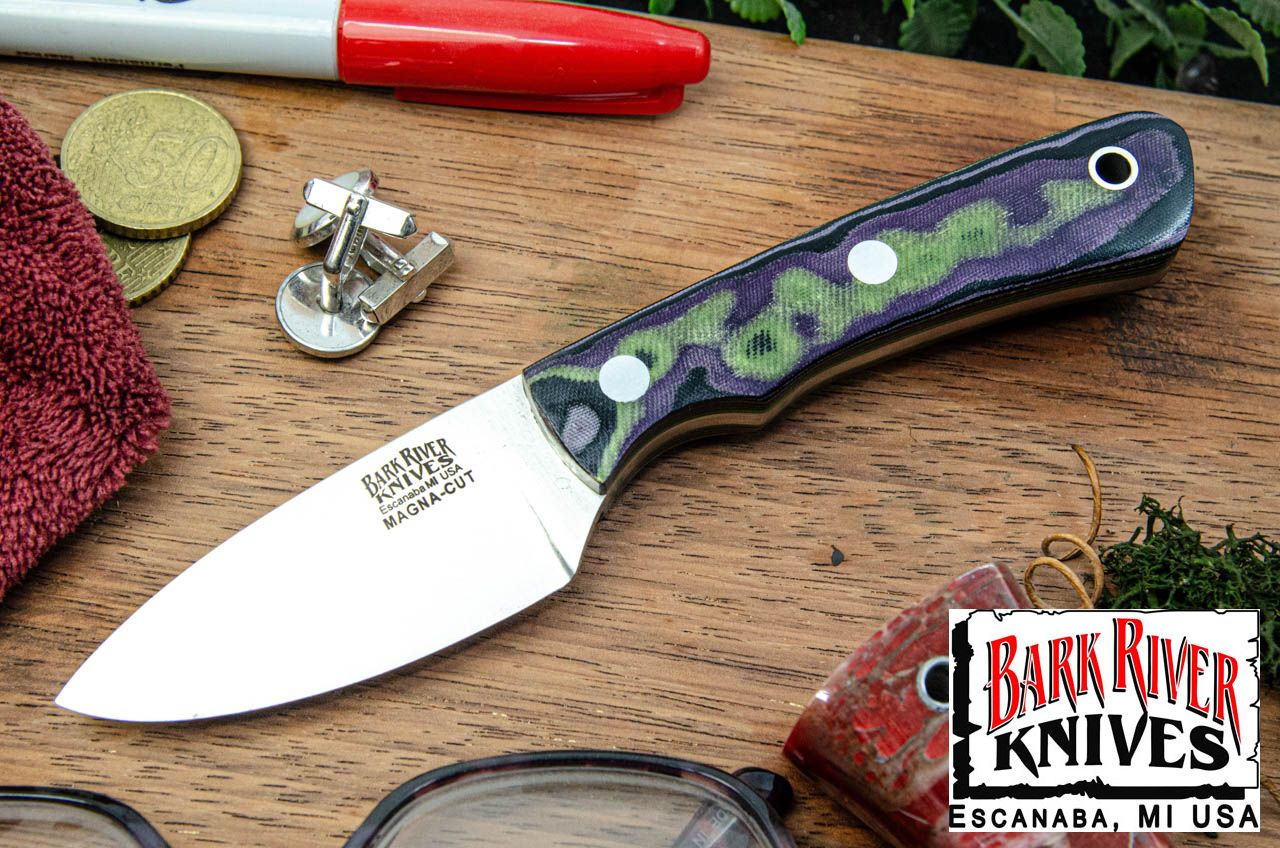 バークリバー PSK EDC MagnaCut IBN カモ ダマカルタ - トキシック グリーンライナー