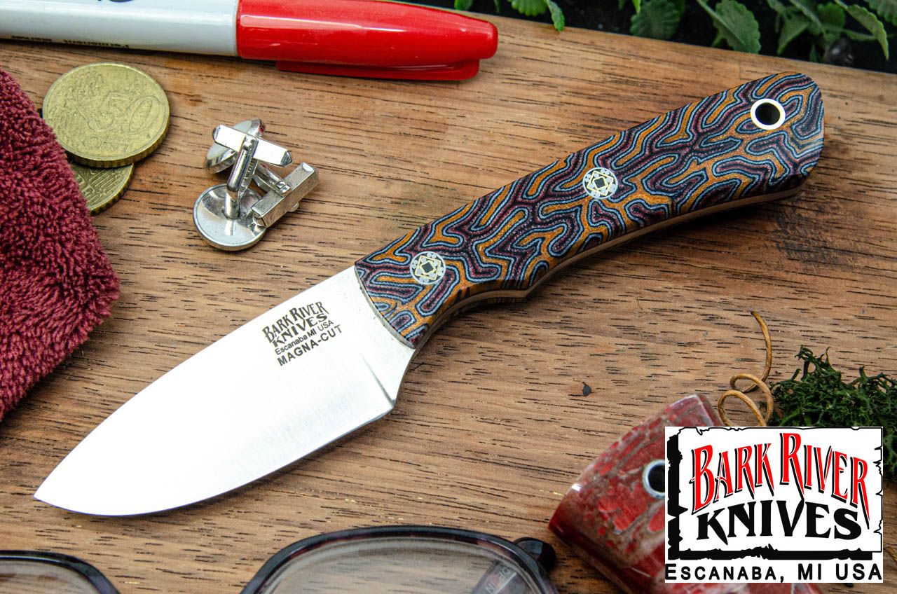 バークリバー PSK EDC MagnaCut IBN ダマカルタ - パープル ライナー - モザイクピン