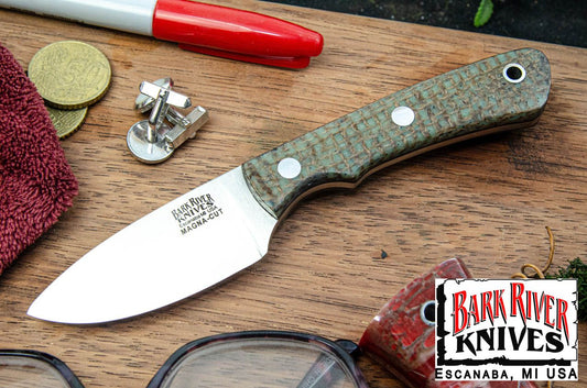 バークリバー PSK EDC MagnaCut ライム バーラップ マイカルタ - ブラック ライナー