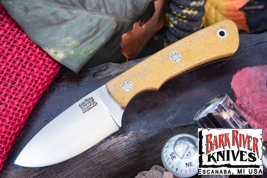 バークリバー PSK EDC MagnaCut ナチュラル キャンバス マイカルタ - ブラック ライナー - モザイクピン