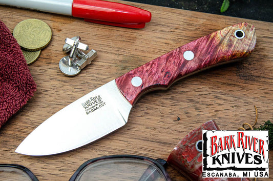 バークリバー PSK EDC MagnaCut オレンジ ＆ チェリー メイプルバール