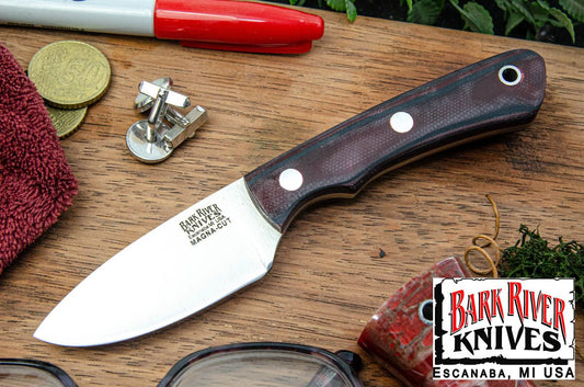 バークリバー PSK EDC MagnaCut レッド ＆ ブラック シュアタッチ - レッドライナー - マット