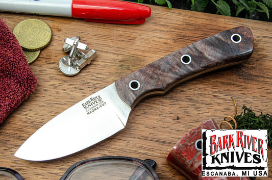 バークリバー PSK EDC MagnaCut ローズ メイプルバール - ホローピン